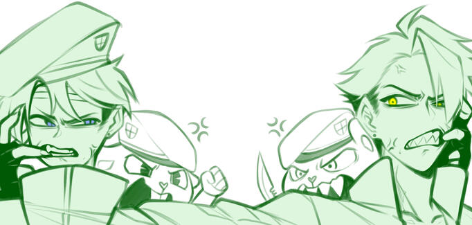 (Green) LineArt - Flippy/Fliqpy